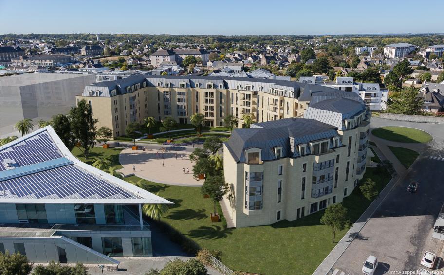 Eiffage Immobilier fait l’acquisition du terrain de la place Newquay à Dinard pour créer un ensemble résidentiel de 43 000 m²