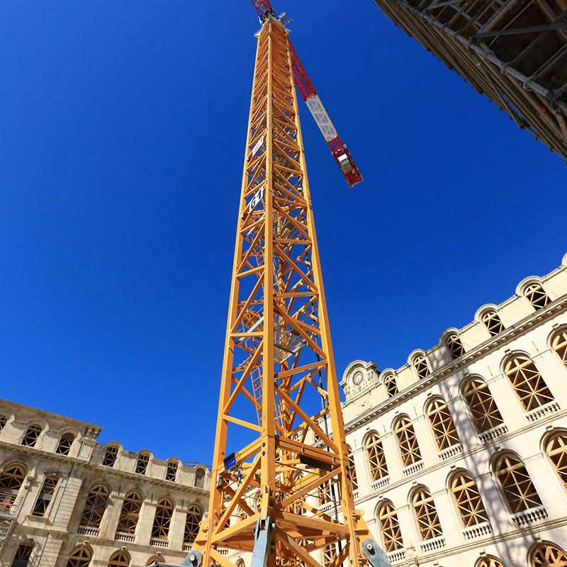 Le chantier de reconversion de l'Hôtel-Dieu de Lyon a été réalisé par Eiffage Construction Provence et Eiffage Énergie