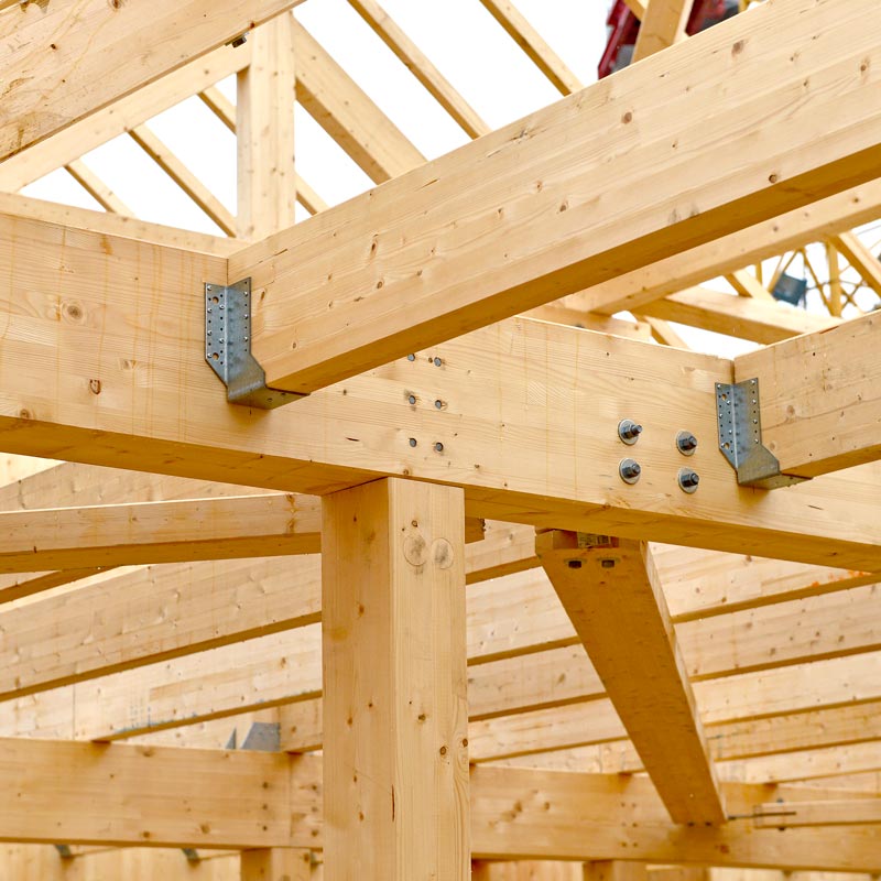 Le bois utilisé pour la construction de la résidence Quai de la Borde permet de stocker l'équivalent de 880 tonnes de CO2