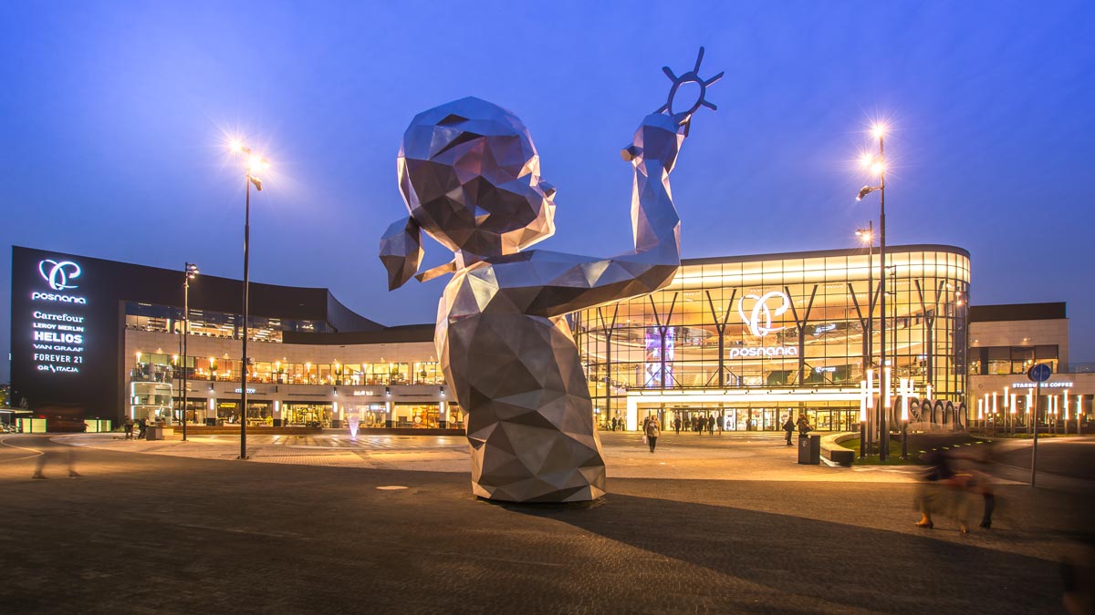 Posnania shopping centre: one of the largest in Europe