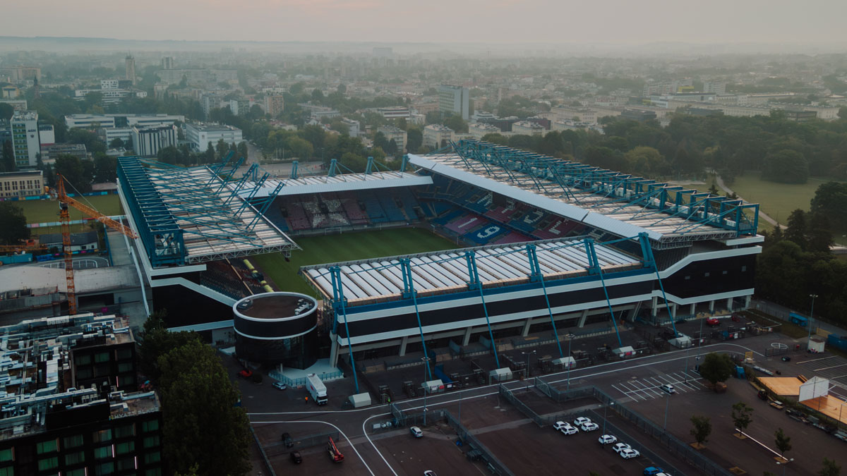 Renovation of the Henryk-Reyman stadium