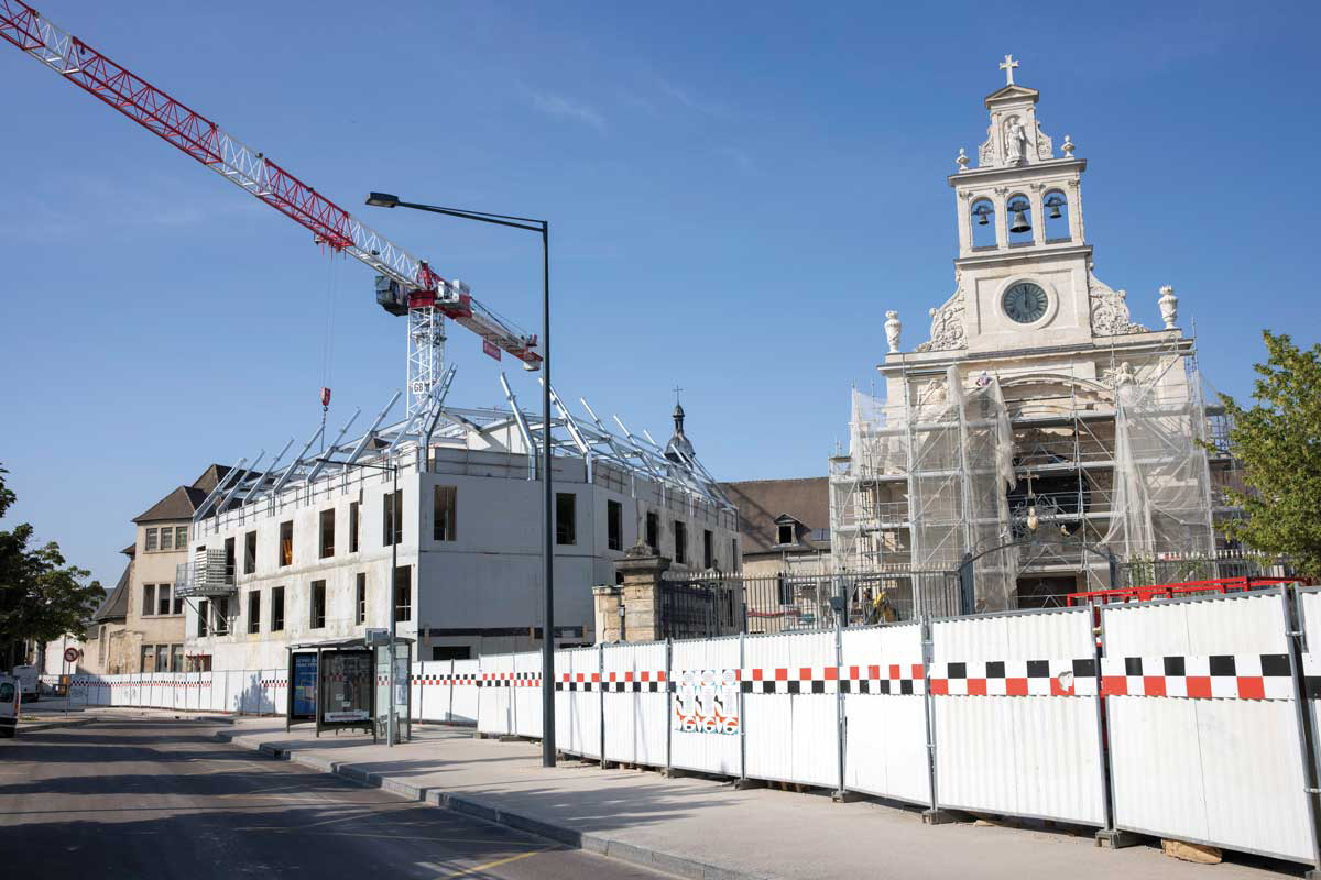 Dijon (21) - Cité Internationale de la Gastronomie et du Vin : Requalification d'un site hospitalier historique