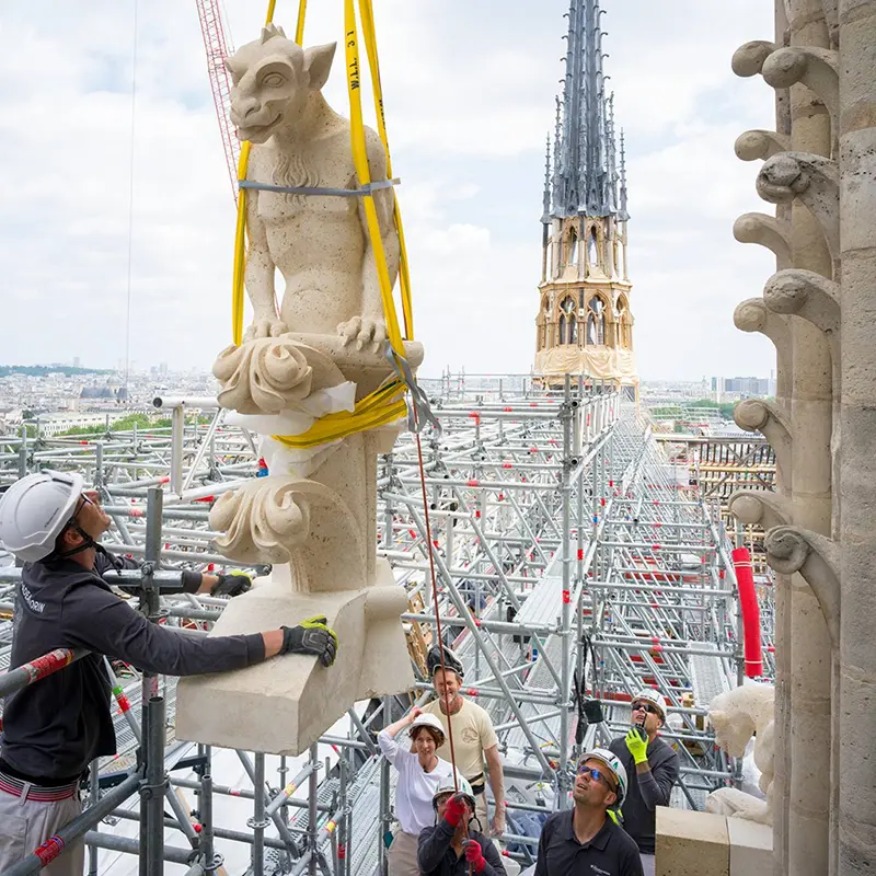 Paris (75) - Renaissance de Notre-Dame de Paris