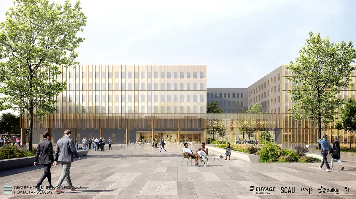 L'Hôpital Paris-Saclay, Groupe Hospitalier Nord Essonne